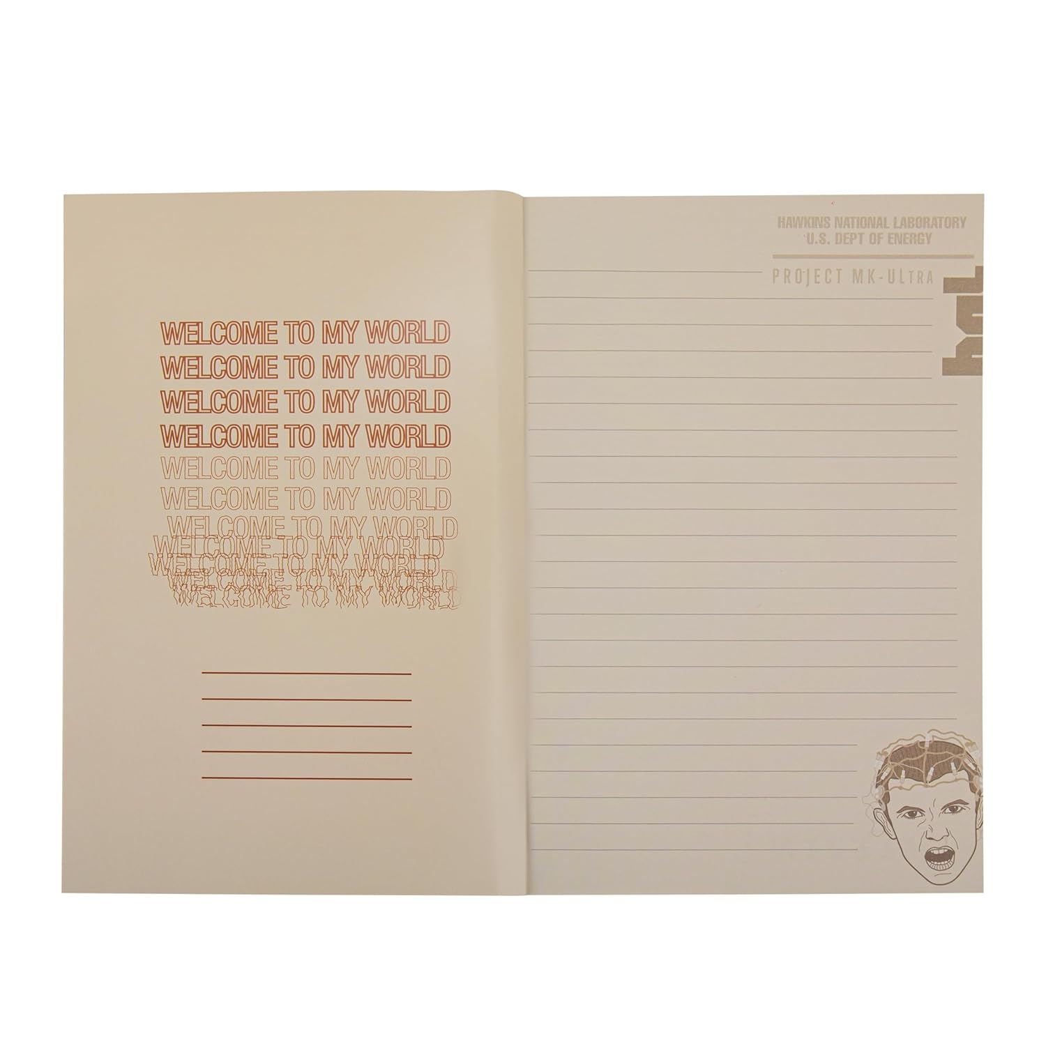 Stranger Things Notizbuch Eleven