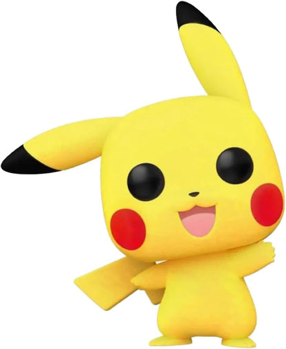 Pokémon POP! Games Vinyl figurine Pikachu Waving (Flocked) 9 cm