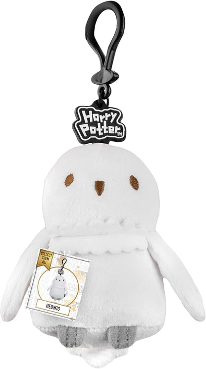 Cinereplicas Harry Potter – Keyring Plush Hedwig – Official Licensed, white