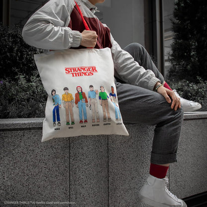 Stranger Things Tote Bag Friends Don`T Lie