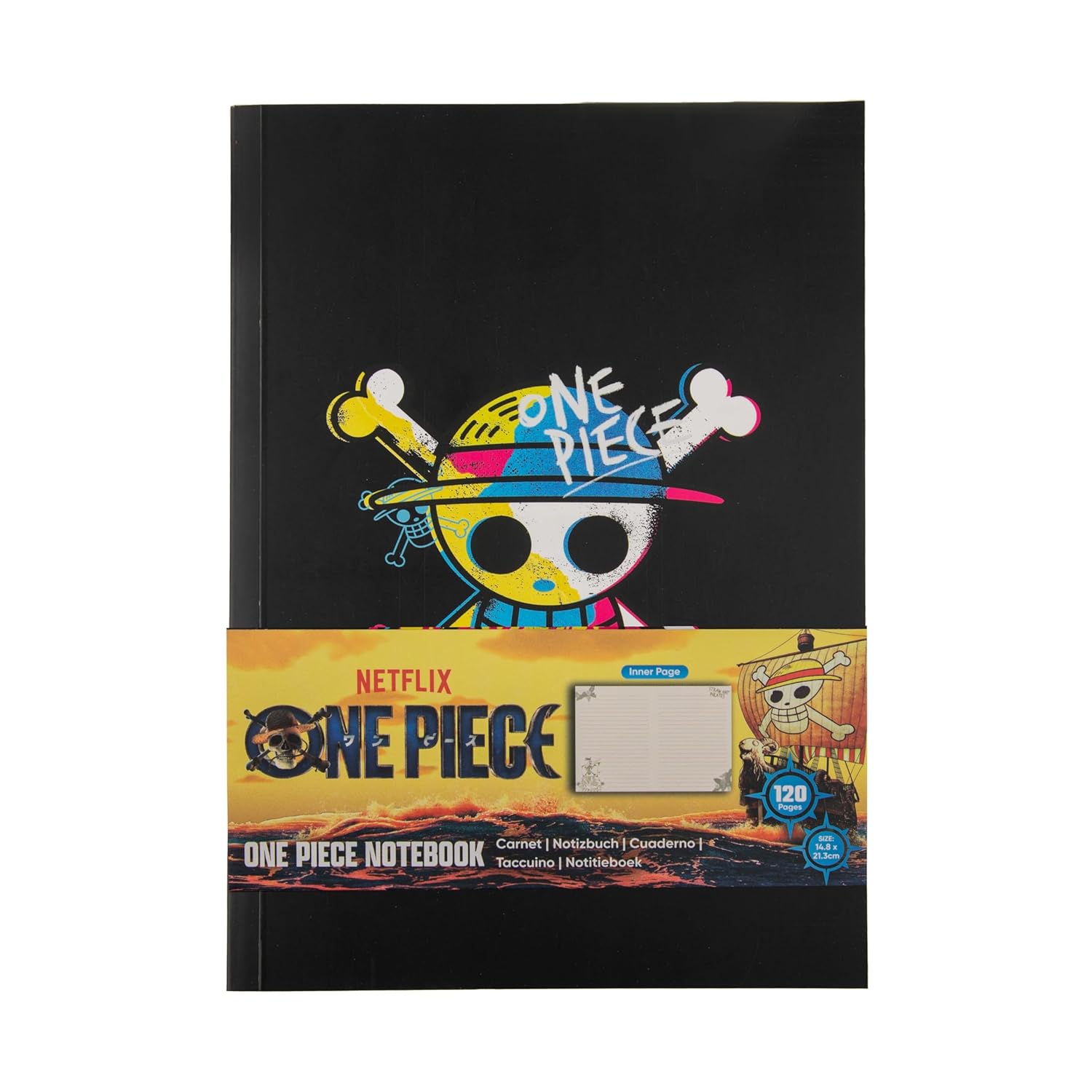 Cinereplicas One Piece - One Piece Softcover Notebook - 120p - Official License