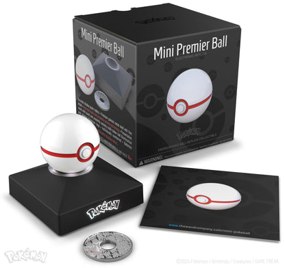 The Wand Company Pokémon Trainer Mini Poké Ball authentic replica (Mini Premier Ball