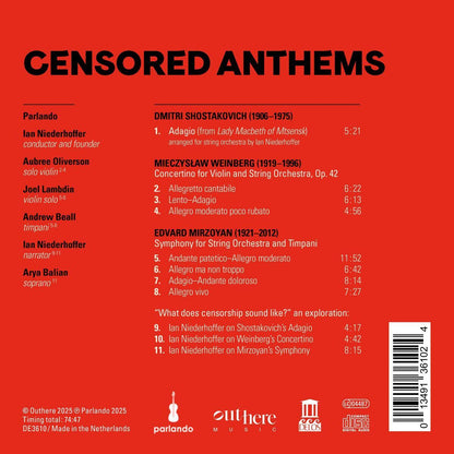 Shostakovich/Weinberg/Mirzoyan: Censored Anthems