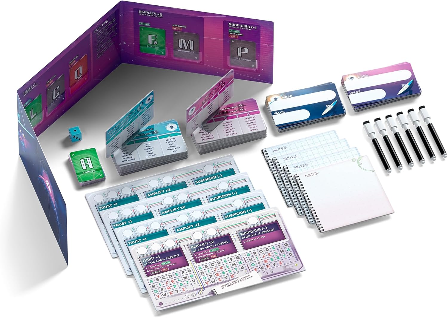 A Message from The Stars | Deduction Word Game for 2-8 Players | Logic, Codebreaking, and Communication Puzzle | Ages 11+ | 45 Minutes