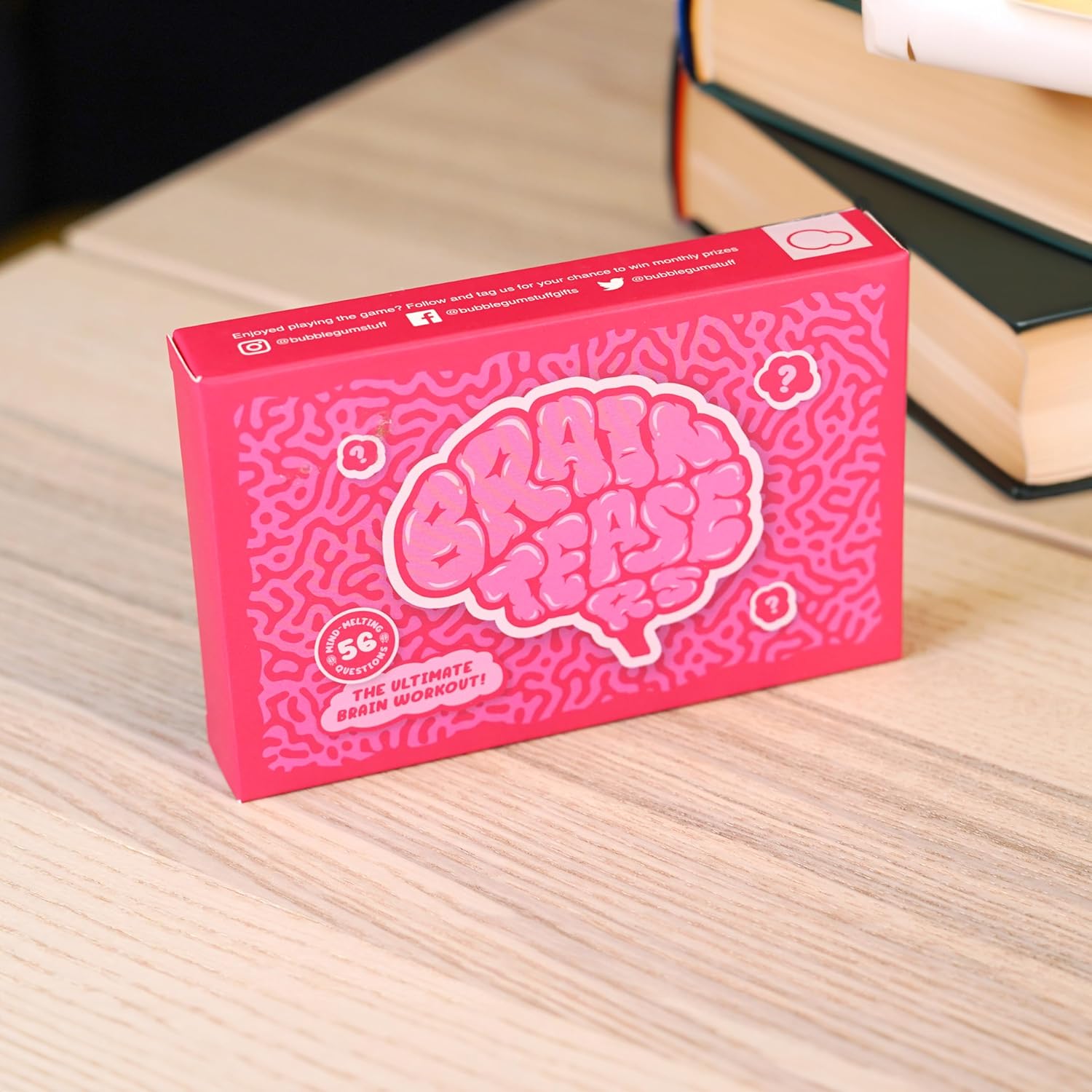 Bubblegum Stuff Brain Teasers - The Ultimate Brain Workout - With 56 Mind-Melting Questions - Wordplay, Riddles & Knowledge-Based Questions…