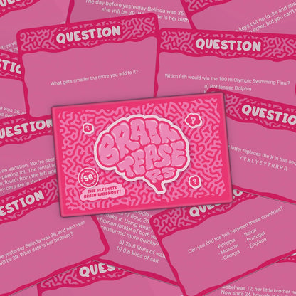 Bubblegum Stuff Brain Teasers - The Ultimate Brain Workout - With 56 Mind-Melting Questions - Wordplay, Riddles & Knowledge-Based Questions…