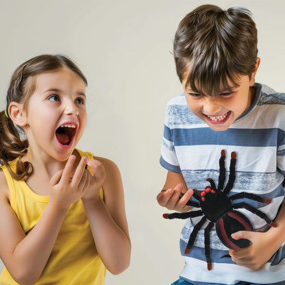 Lexibook, Realistische Telegeleide Tarantula/Spin, 8 Harige Poten, 2 Kaken, Lichteffecten in de Ogen, Afstandsbediening inbegrepen