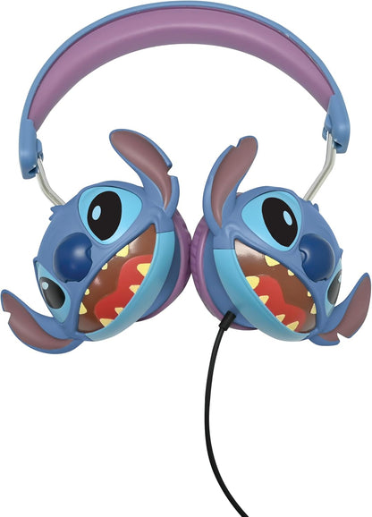 Lexibook -  Disney Stitch - Wired Foldable Headphone  (Hp015D)