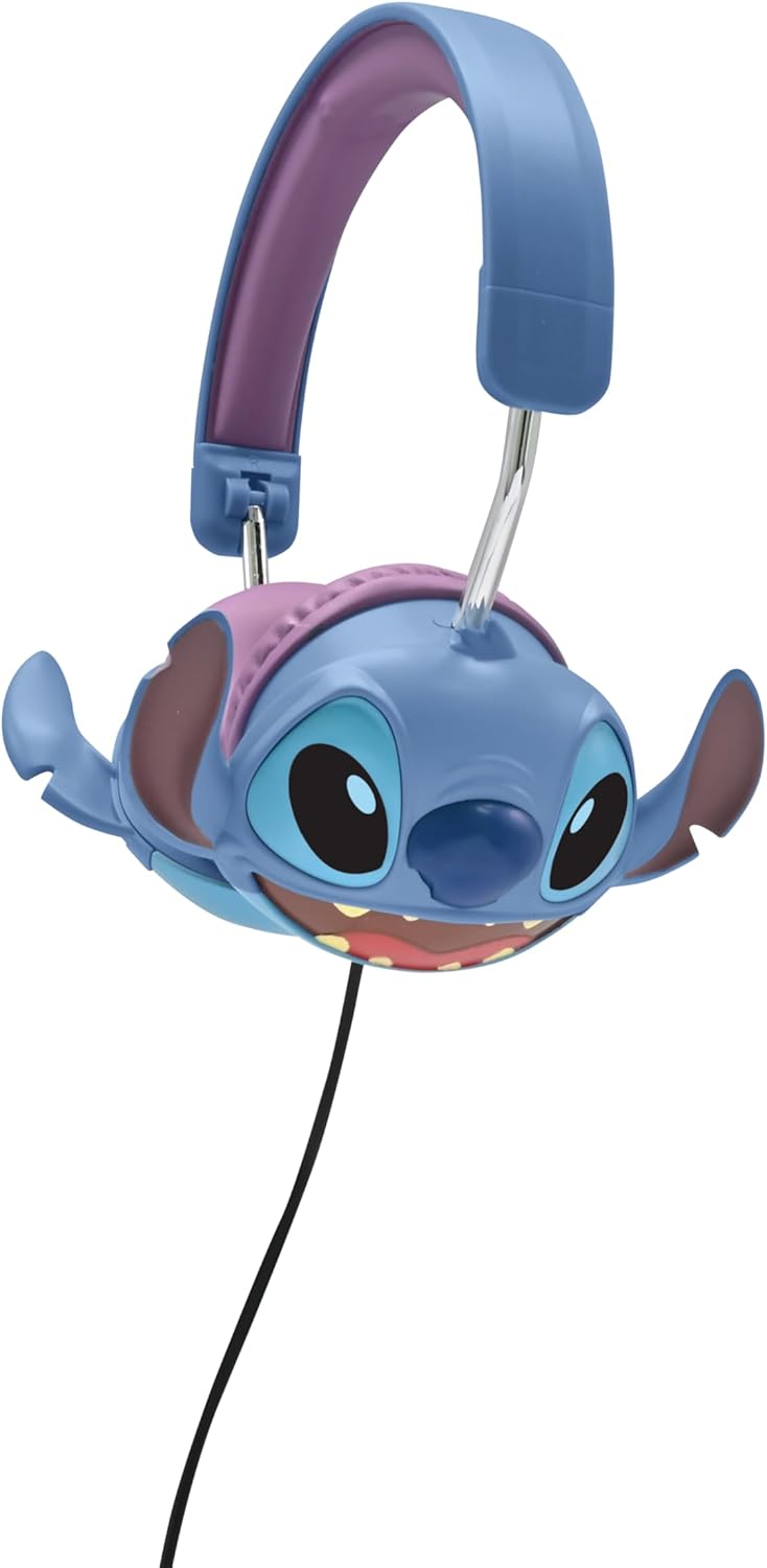 Lexibook -  Disney Stitch - Wired Foldable Headphone  (Hp015D)
