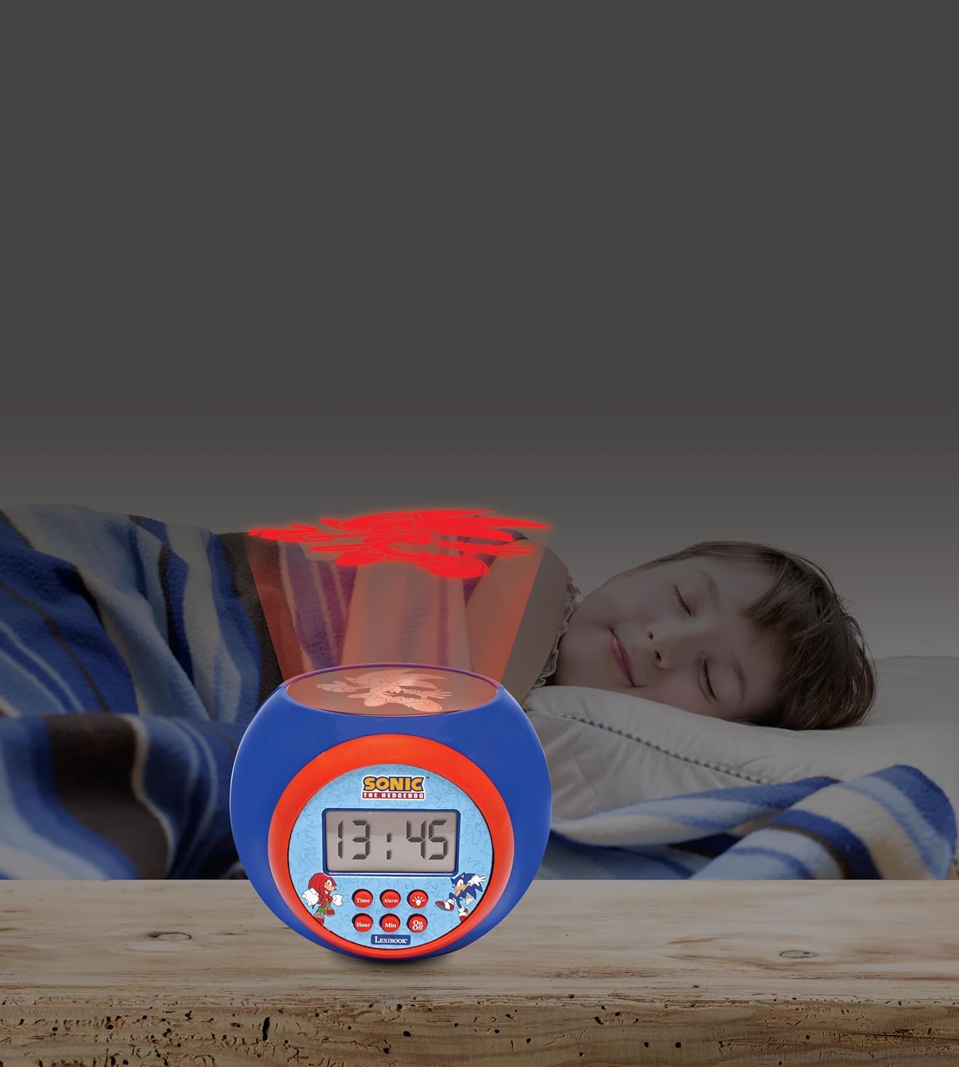 Lexibook - Sonic Projector Alarm Clock (Rl977Sn)