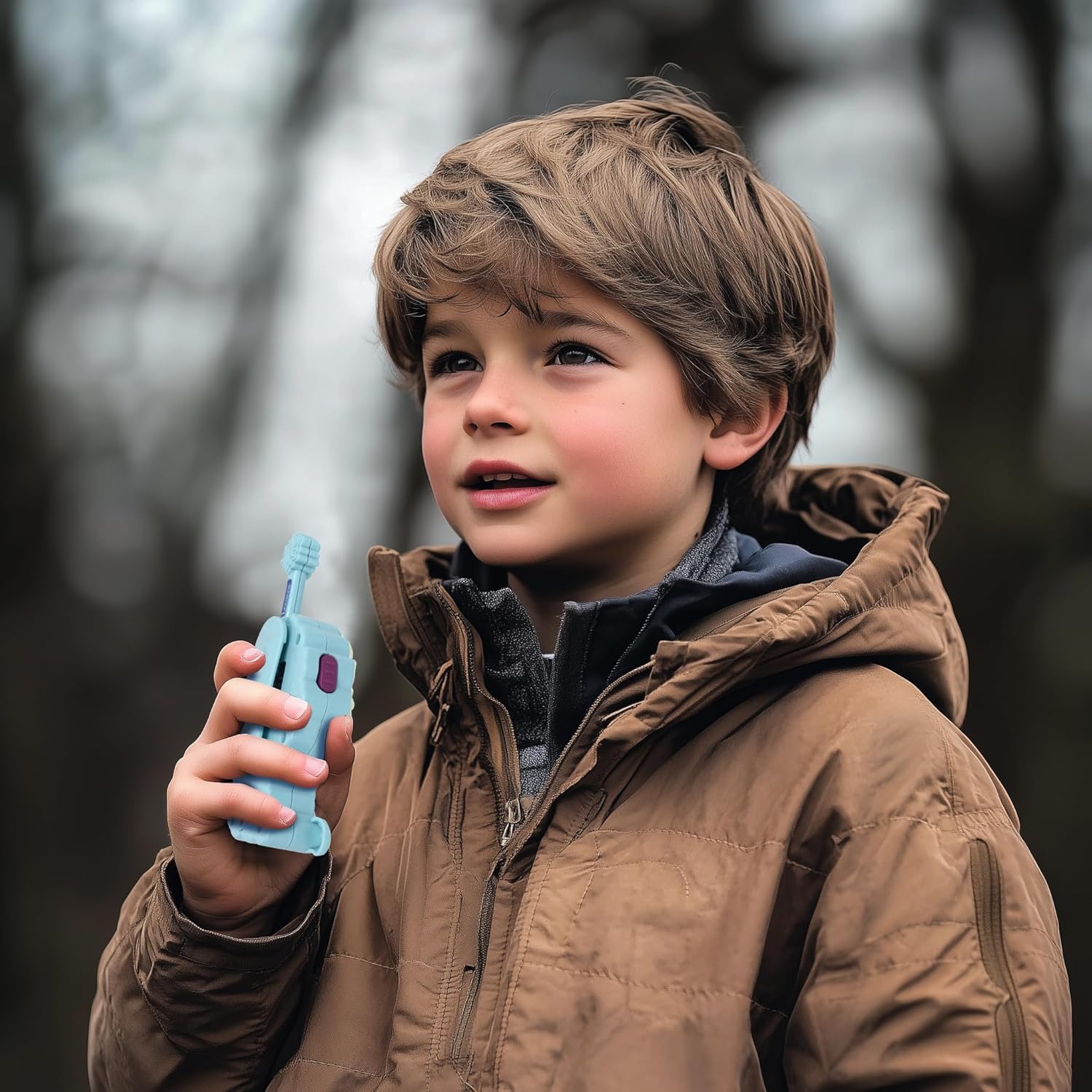 Lexibook, Die Eiskönigin, 3D-Walkie-Talkies Die Eiskönigin, 500m Reichweite, 2 Kommunikationskanäle, Gürtelclip, Blau, TW18FZ