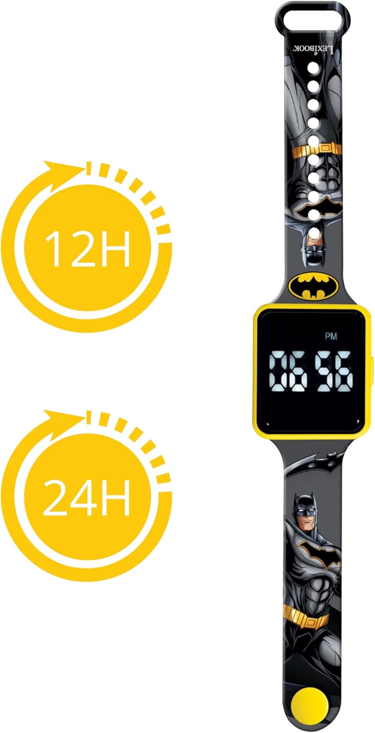 Lexibook - Batman Led Digital Watch - (Dmw060Bat)