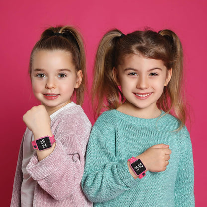 Lexibook - Barbie - Montre LED connectée - Bracelet ajustable
