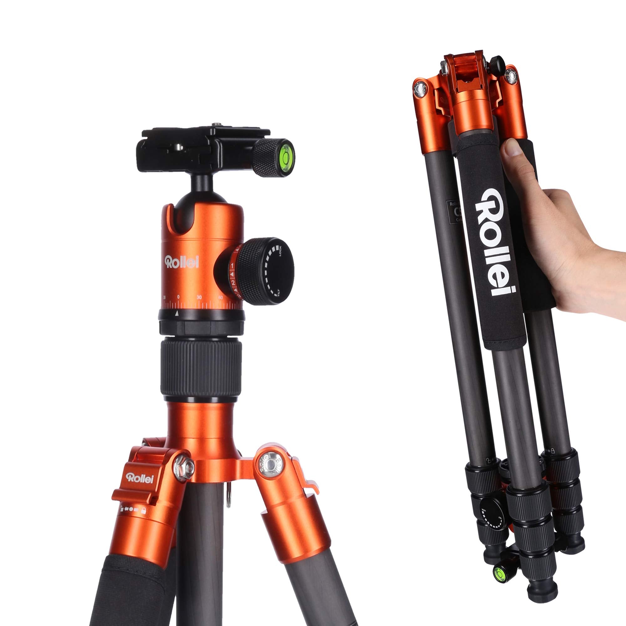 `Rollei - Tripod C5I Carbon, Orange`