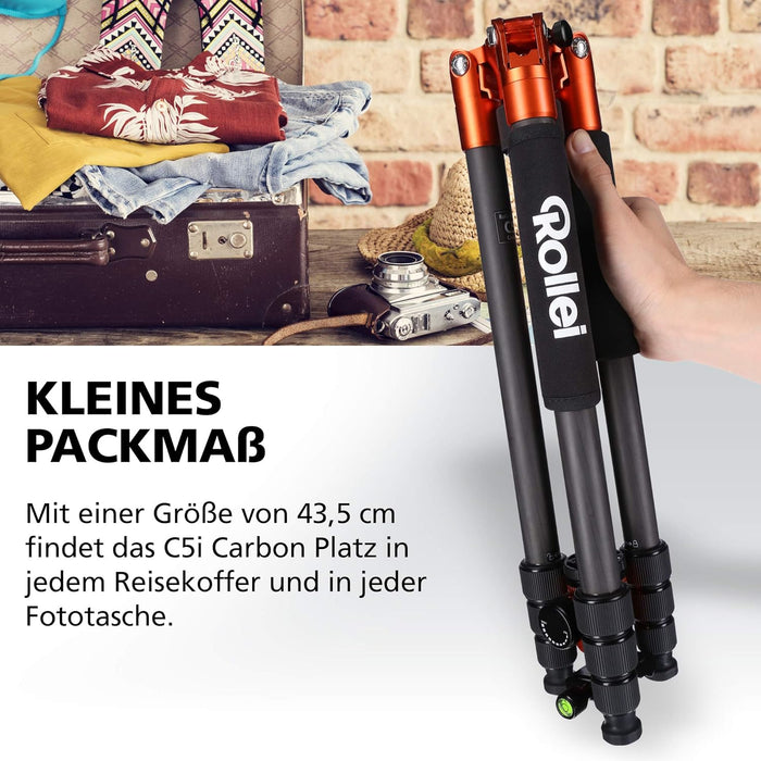 `Rollei - Tripod C5I Carbon, Orange`