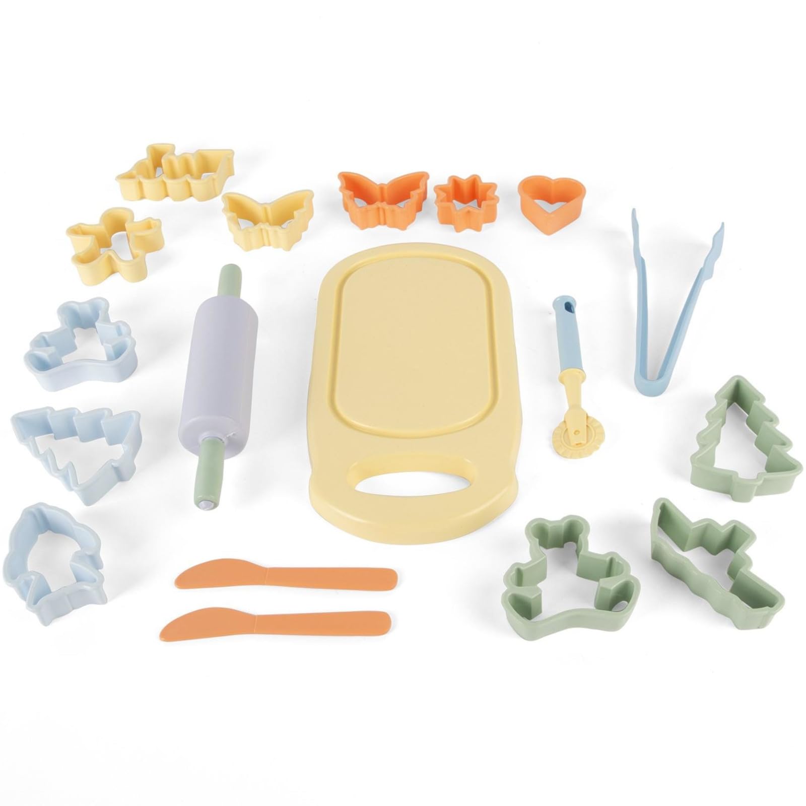 Dantoy Modelling Clay Set - Pastel Colours