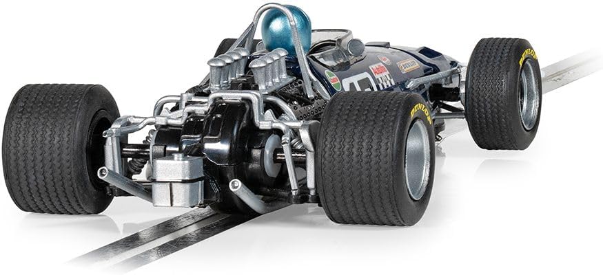 Scalextric Cars - C4521 Brabham BT26 - Piers Courage Monaco GP 1969 - Toy Slot Car for use with Race Tracks or Set - Small Kids Gift Ideas for Boy/Girl Ages 3 Accessories