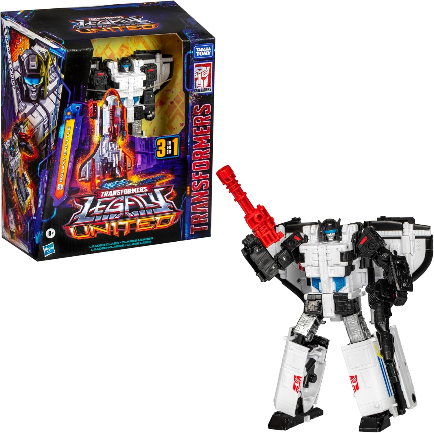 Transformers Legacy United Leader Class Galaxy Shuttle Action Figure