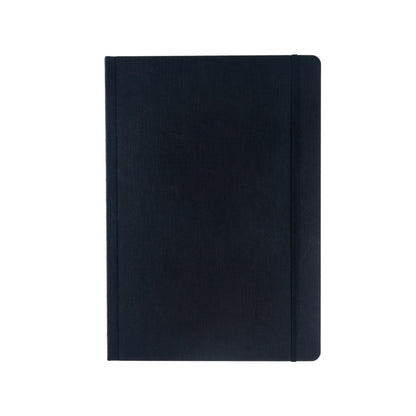 Fabriano Ecoqua Plus Notizbuch, 21,1 x 29,7 cm, A4, liniert, schwarz