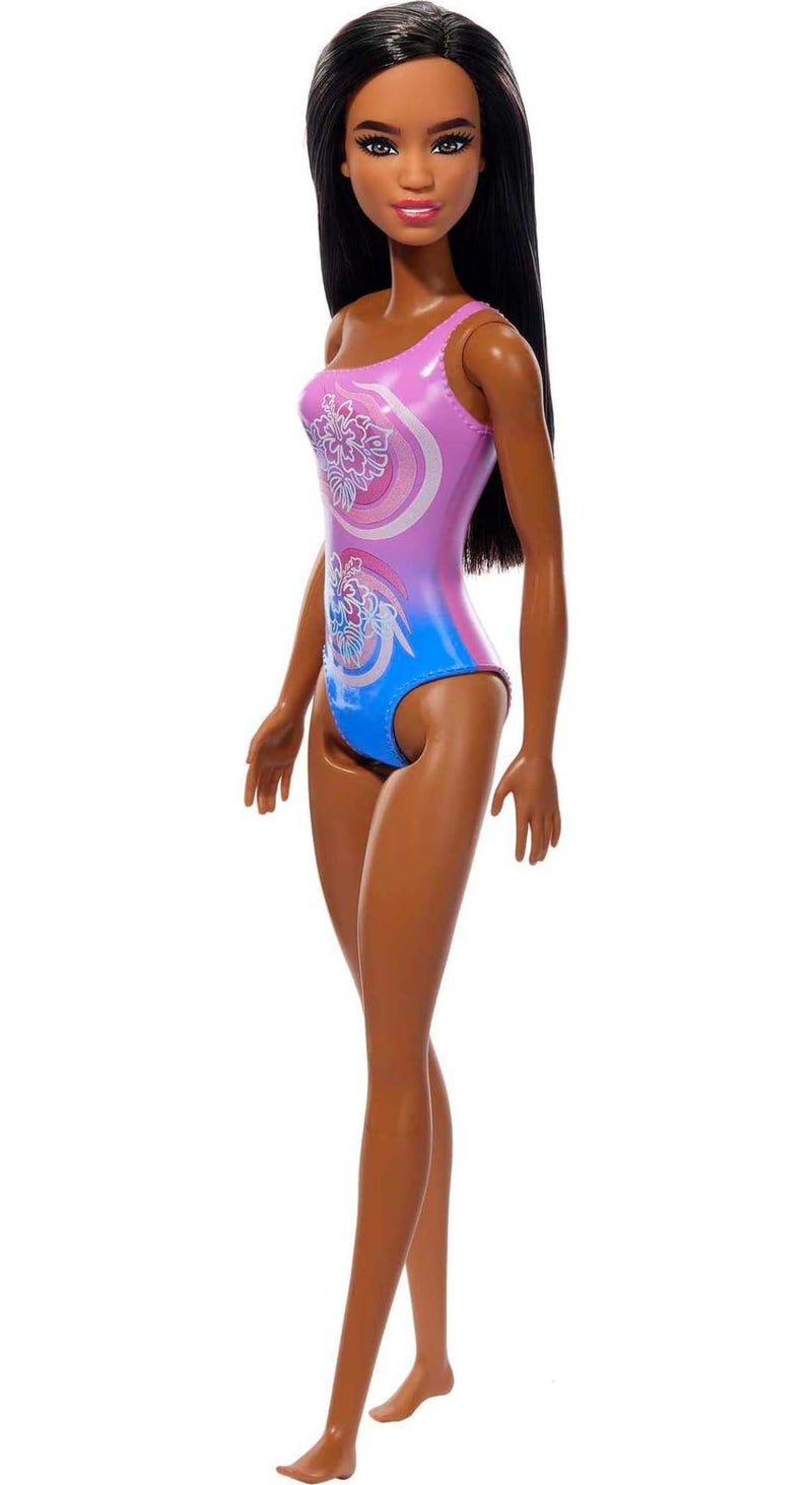 Purple Swimwear Barbie Beach Doll by Mattel