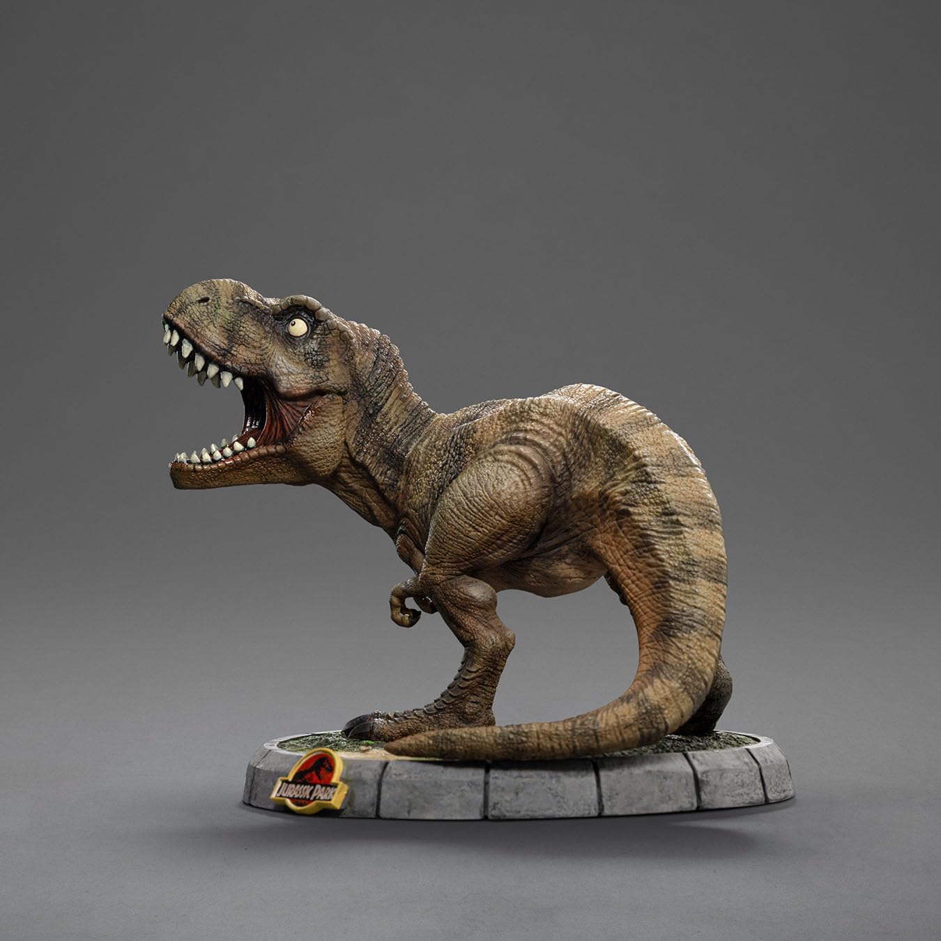 Iron Studios Jurassic Park – Mini-Figur Co. PVC T-Rex Illusion 15 cm