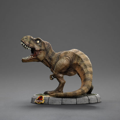 Iron Studios Jurassic Park – Mini-Figur Co. PVC T-Rex Illusion 15 cm