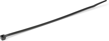 StarTech.com 10"(25cm) Cable Ties - 1/8"(4mm) wide, 2-5/8"(68mm) Bundle Diameter, 50lb(22kg) Tensile Strength, Nylon Self Locking Zip Ties w/Curved Tip, 94V-2/UL Listed, 1000 Pack -