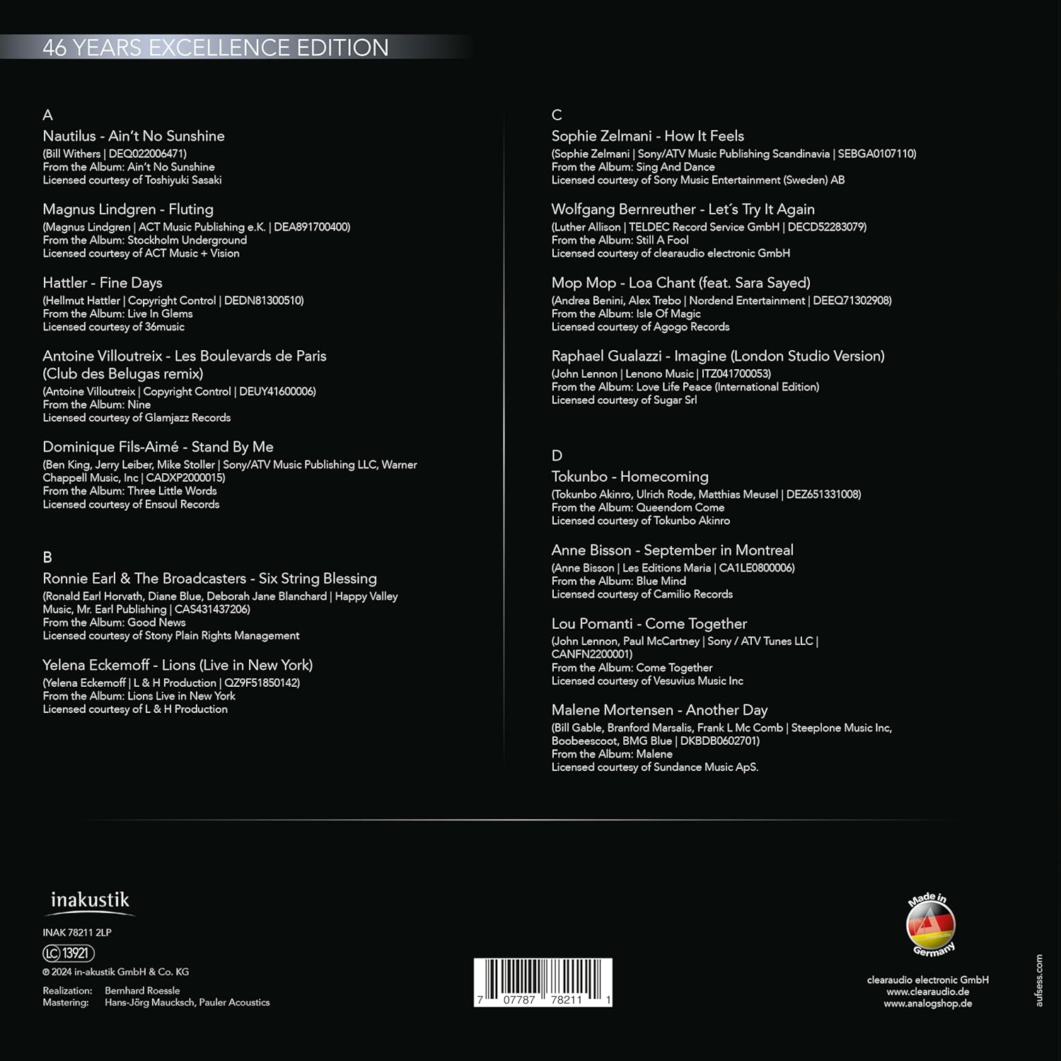 Clearaudio - 46 Years Excellence Edition