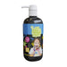 Natural Face & Finger Paint - Flacone di vernice con pompa manuale 1000 ml - Nero