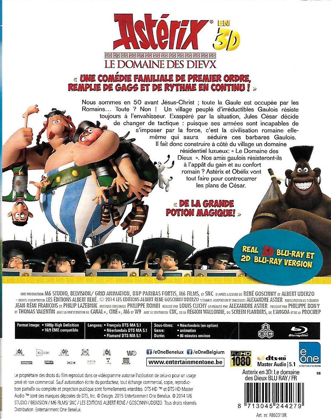 Astérix en 3D - Le domaine des Dieux
