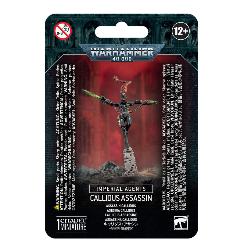 Games Workshop Warhammer 40,000 Imperial Agents Callidus Assassin