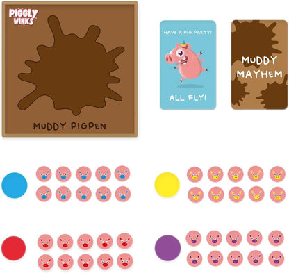 Gift Republic Piggly Winks The Muddy Pigpen Card Game