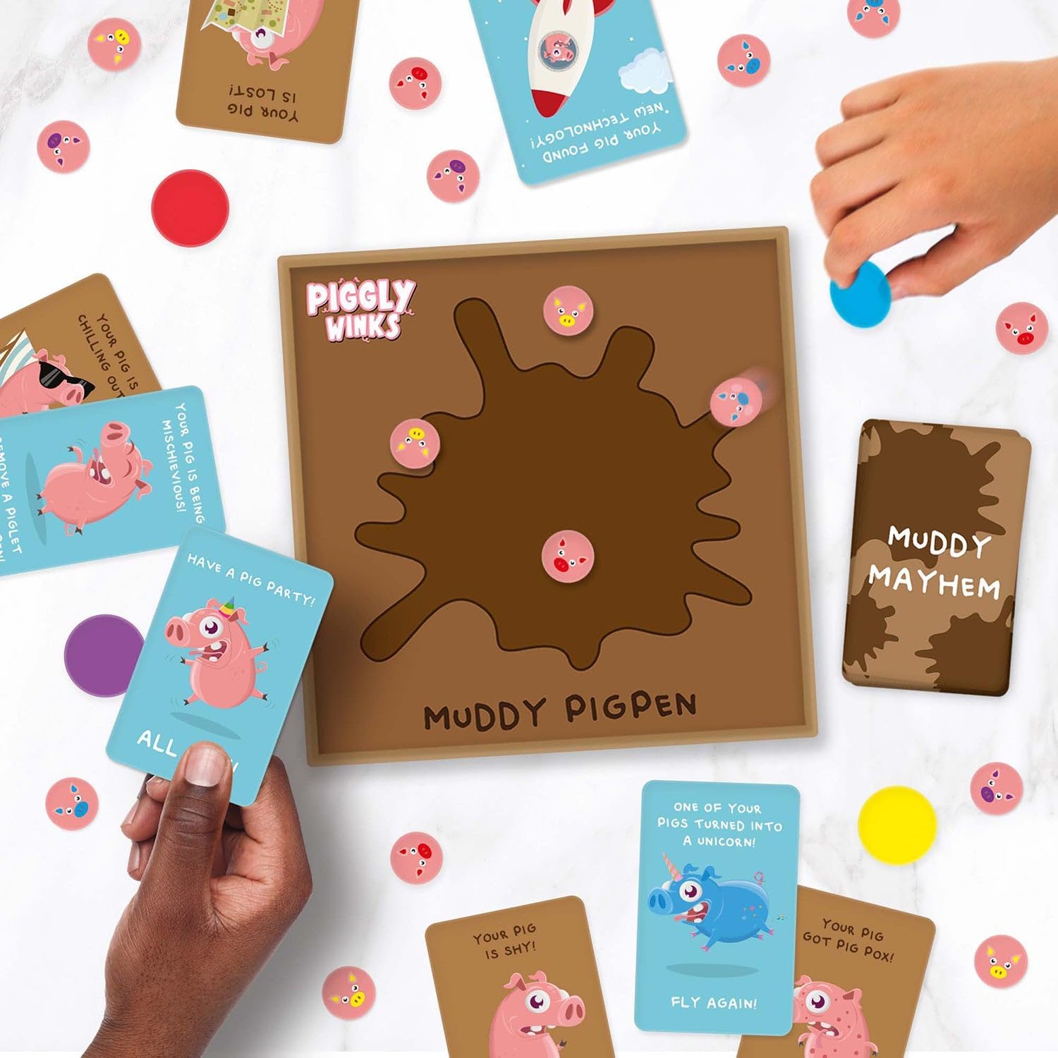 Gift Republic Piggly Winks The Muddy Pigpen Card Game