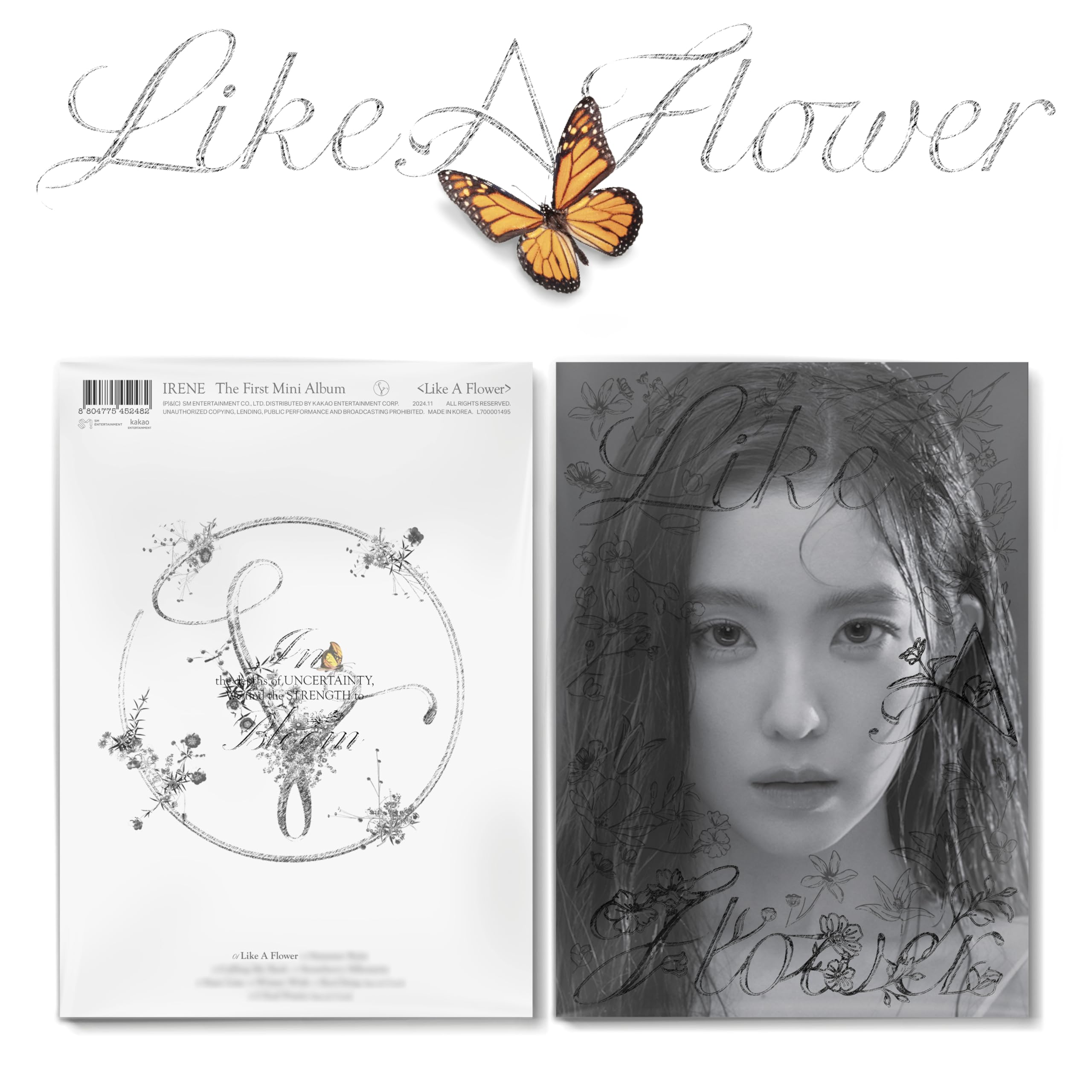 LIKE A FLOWER (1ST MINI ALBUM) (PHOTO BOOK VER.)