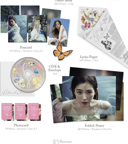 LIKE A FLOWER (1ST MINI ALBUM) (PHOTO BOOK VER.)