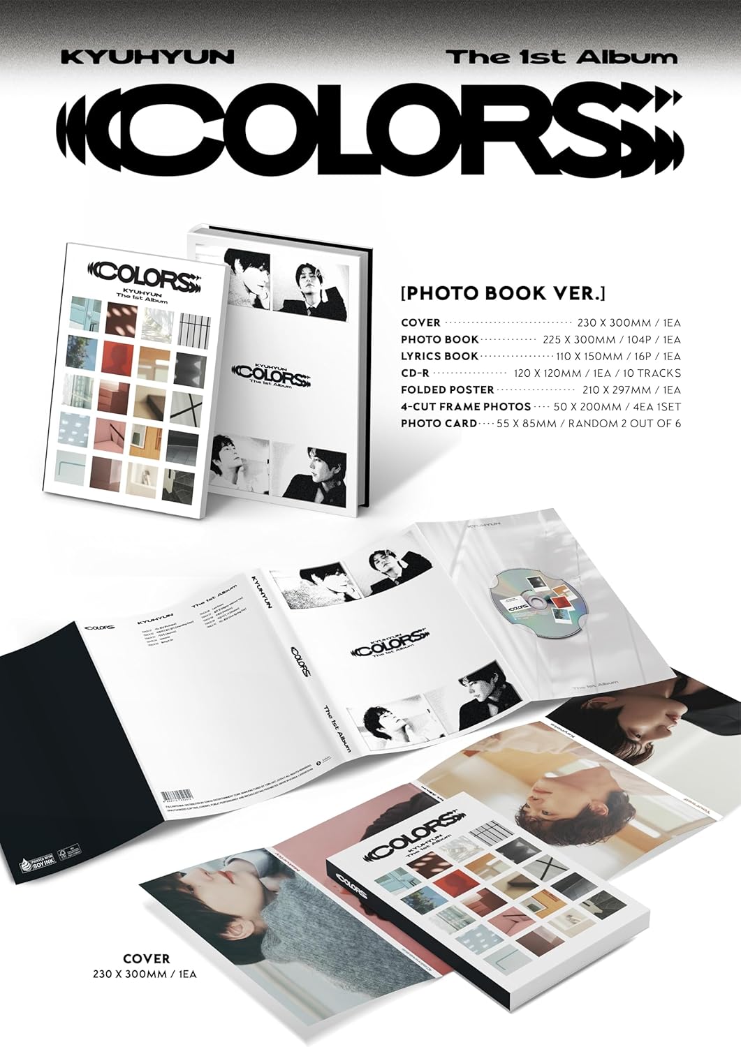 COLORS (1ST ALBUM) (PHOTO BOOK VER.)
