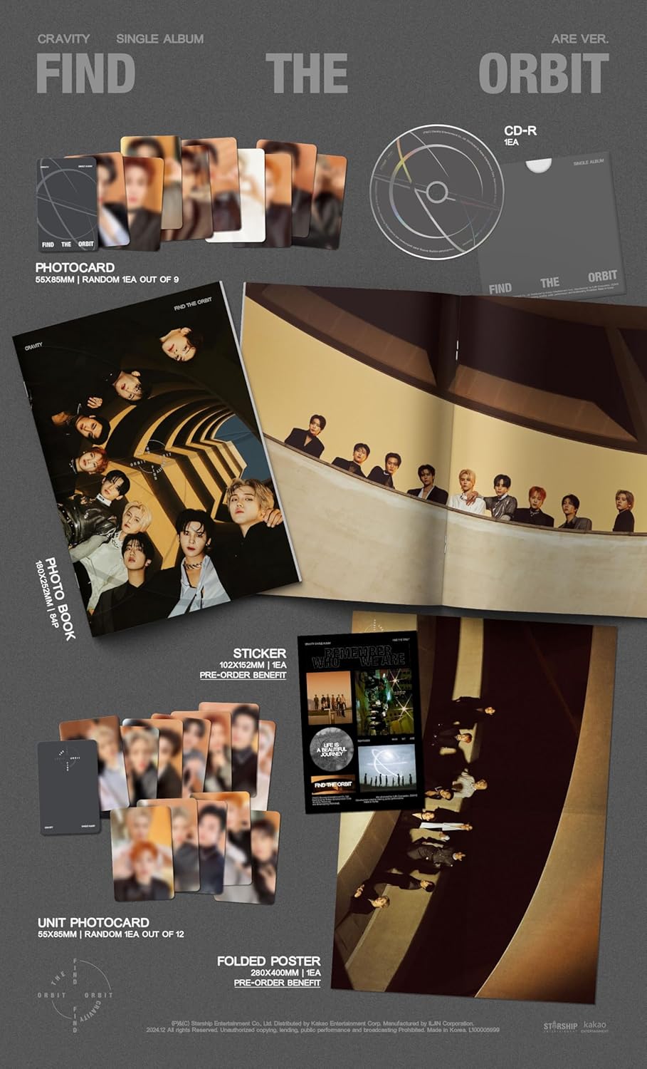 Find The Orbit - incl. 84pg Photobook, Photocard + Unit Photocard