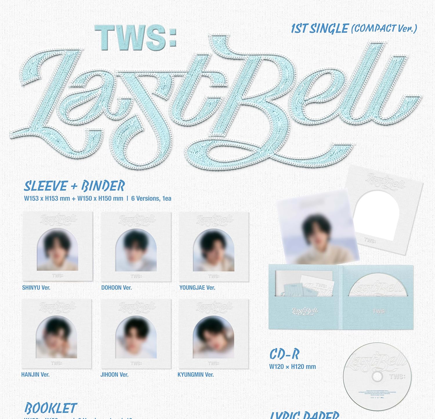 Last Bell - Compact Version - incl. Booklet, Lyric Paper + 2 Photocards