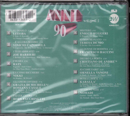 Anni Novanta Vol 1 CD