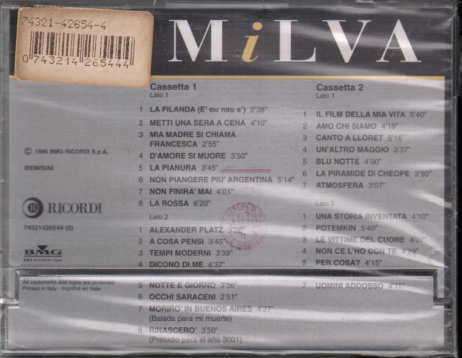 ALL THE BEST MILVA