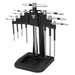 Topeak Unisex Speed Wrench 8pcs T-Torx Tool Set, Silver, 8 Teile EU