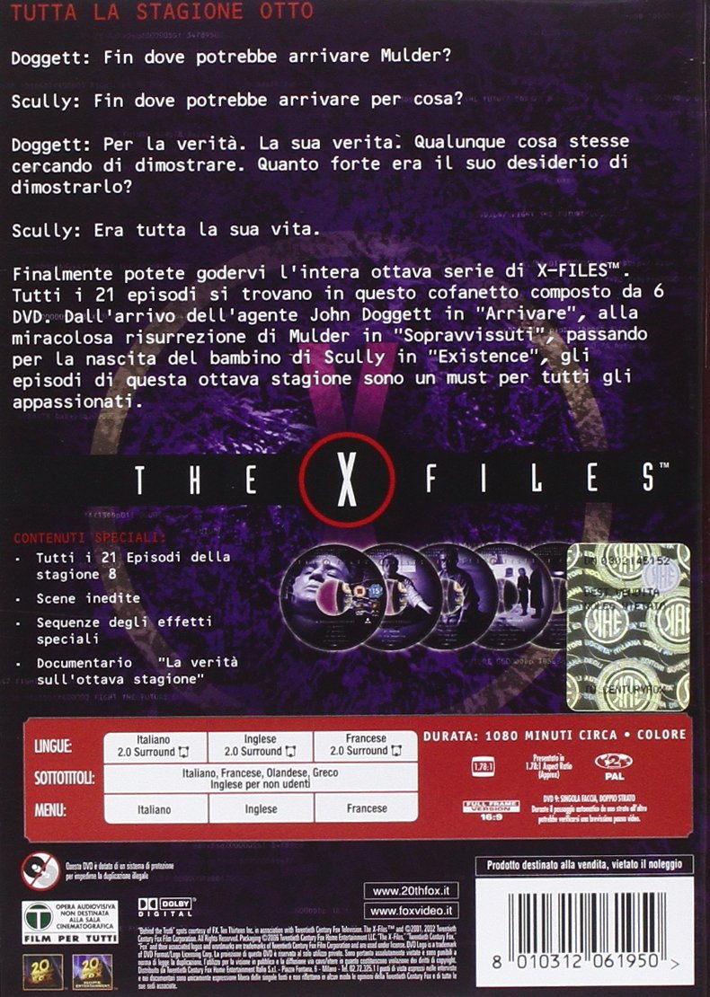 The X-files Stagione 08