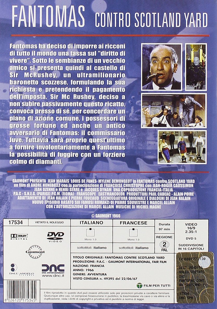 Fantomas contro Scotland Yard