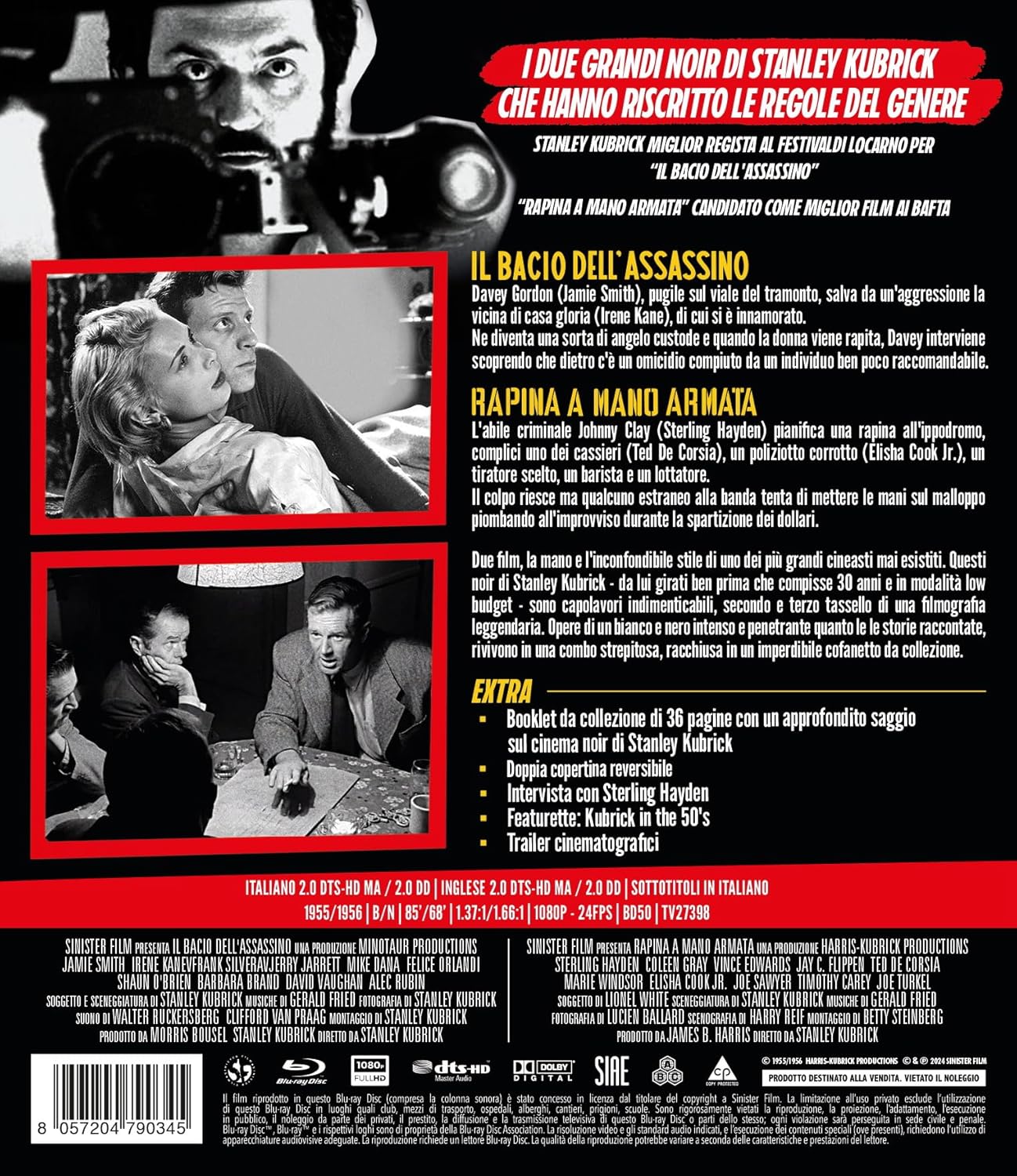 Stanley Kubrick Noir Collection