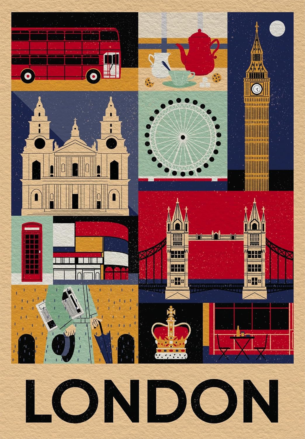 Style In The City - London (Compact Box 1000 Stukjes)