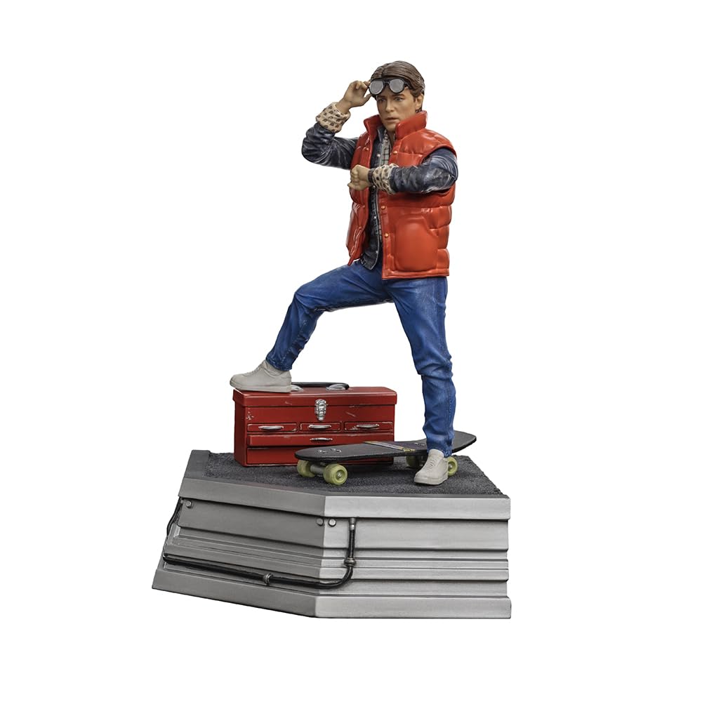 Iron Studios Zurück zur Zukunft 1/10 Art Scale Marty McFly, 20 cm