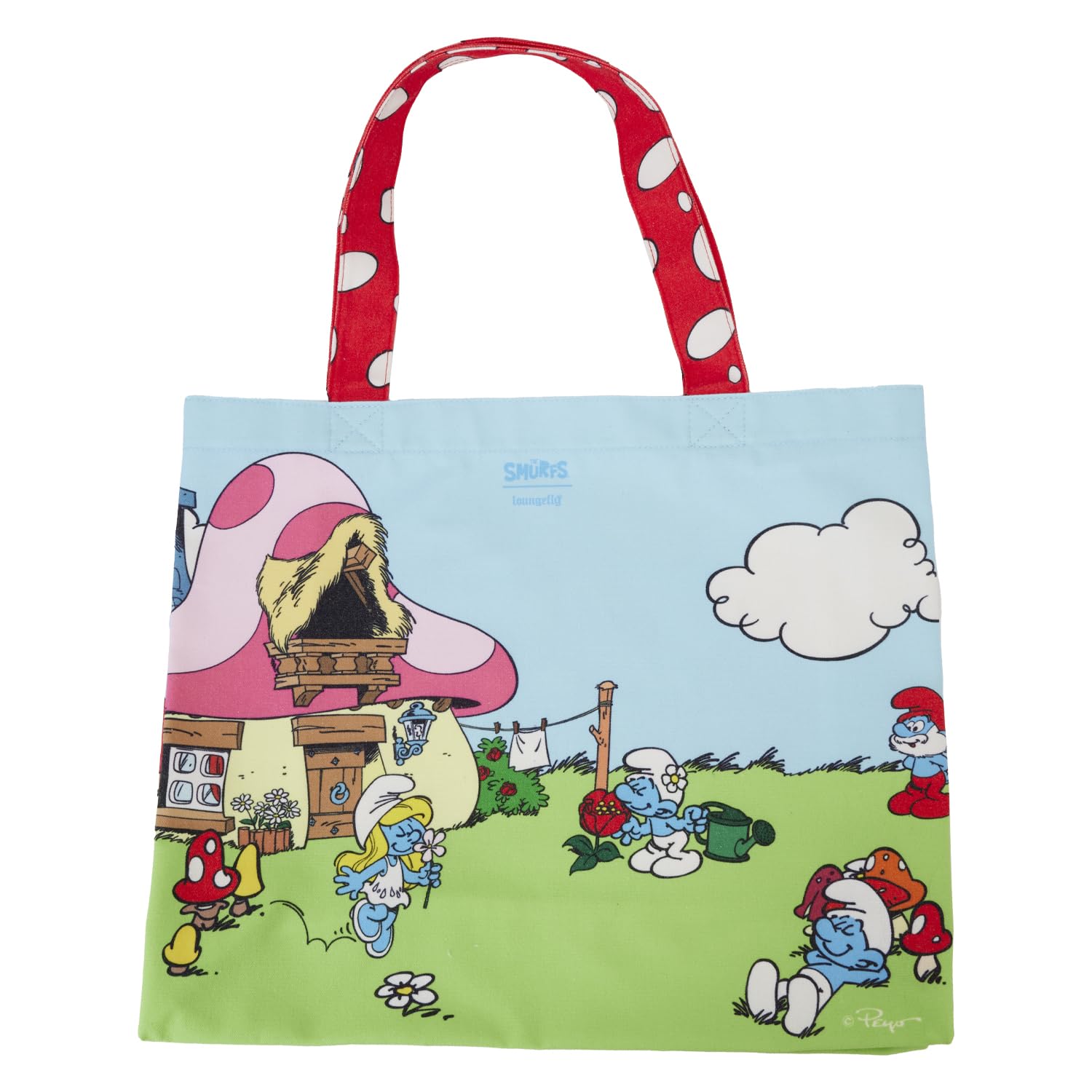 Les Schtroumpfs by Loungefly sac à porter Village Life