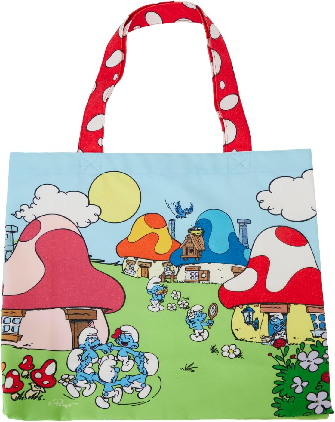 Les Schtroumpfs by Loungefly sac à porter Village Life