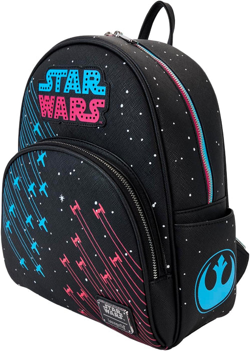 Loungefly Star Wars Rebels vs Empire Galactic Mini Backpack, Multi