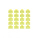 Lindy RJ45 Port Locks, Green, 20pcs